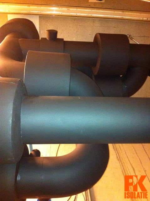 Isolatie technische ruimte met behulp van Armaflex